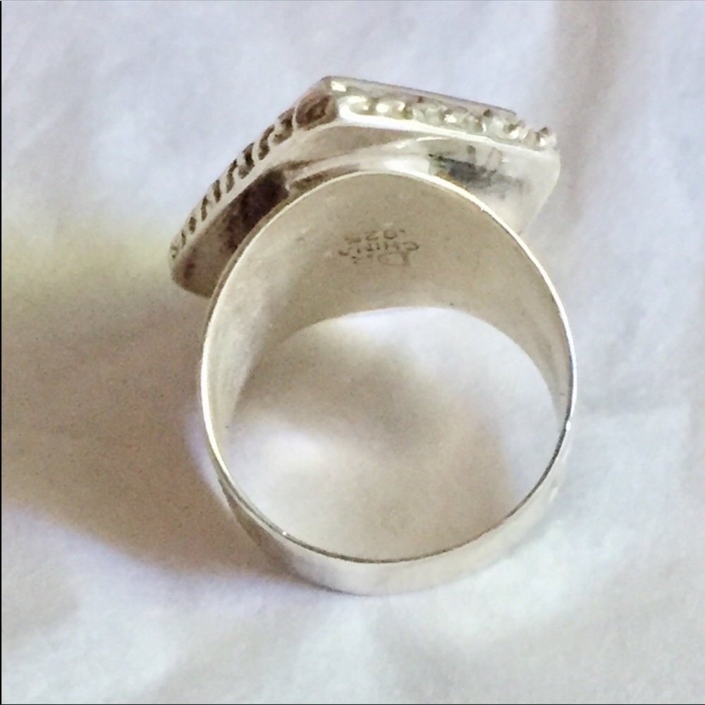 Jay King sterling silver chalcedony ring 7 - Picture 5 of 8